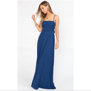 NWT Show Me Your Mumu Lauren Tie Maxi Dress